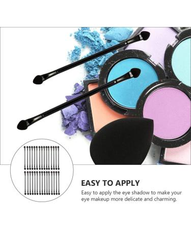 Hemoton 90 Pcs Double Ended Eyeshadow Brush Eye Shadow Brush Cosmetic Eye Shadow Stick Double-headed Eyeshadow Stick Makeup Brush Eye Shadow Applicator Beauty Eyeshadow Brush Makeup Tool - Buy Online on GoSupps.com
