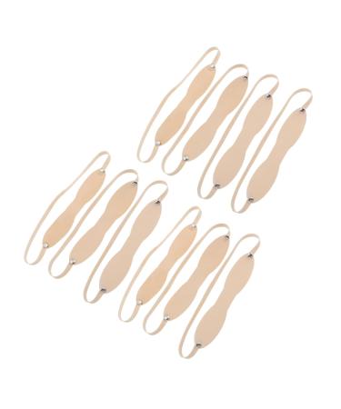LALAFINA 20 Pcs Eyebrow Practice Skin Eyebrow Supplies Faux Skin for Beginner Practice Proof
