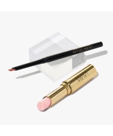 LAURA GELLER NEW YORK Love Your Lips Duo: Jelly Balm Moisturizing Tinted Lip Balm Sheerly Amazing + Modern Classic Long-Lasting Lip Liner Happy Hazelnut