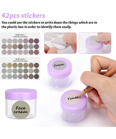 Belicoo 24-Pack 20ml Empty Cream Cans with Screw Caps | Multi-Colored Cosmetic & Lotion Containers for International Shipping - Buy Online on GoSupps.com