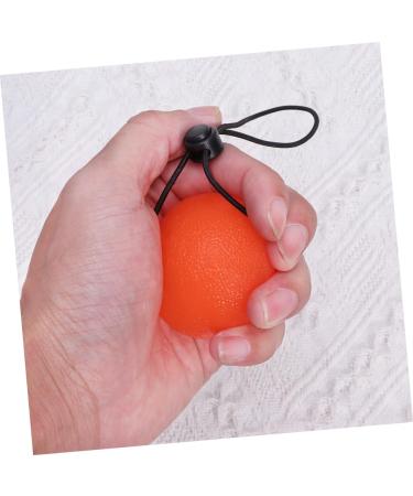 Buy Gatuida 5.3cm Orange Wrist Exercise Ball Handle | Strength Training Squeezeball & Desk Gripper Fitness Toy for Power and Endurance - Buy Online on GoSupps.com