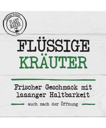 Plant Maker Planet Maker Liquid Organic Herbs basil 40 ml to season herbs - Buy Online on GoSupps.com