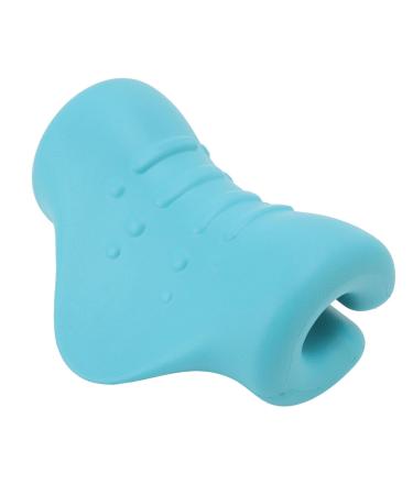 Neck Stretcher Polyester Fiber Neck Pillow in Portable Size for Home (Green)