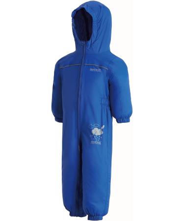 Regatta Great Outdoors Childrens Toddlers Puddle IV Waterproof Rainsuit (Pepper, 48-60m) - Buy Online on GoSupps.com