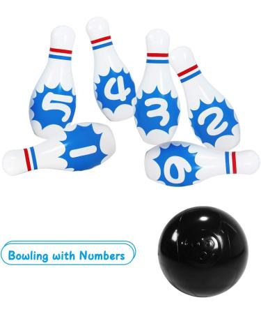Giant Inflatable Bowling Game Set - Fun for Kids and Adults | Indoor & Outdoor Party Game for Birthday Parties and Family Entertainment - SUNSHINEMALL - Buy Online on GoSupps.com