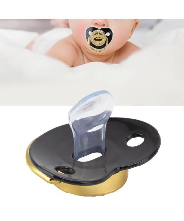 Stylish Infant Pacifier Clip Set - Toxic-Free Bling Pacifiers for Breastfed Babies - DIY Wall Decor (Black M) - Buy Online on GoSupps.com