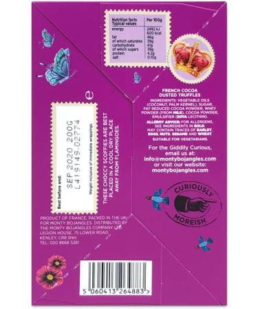  Monty Bojangles Monty Bojangles Choccy Scoffy 2-Pack Gift Boxes of 200g - Buy Online on GoSupps.com