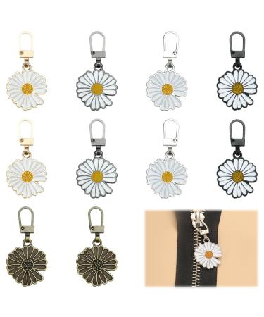 LPAMABA 5 colors 10 pieces Removable zipper Zipper pull spare parts rice locking zipper replacement zipper shear zipper draw zipper trailer zipper heads for jack suitcase