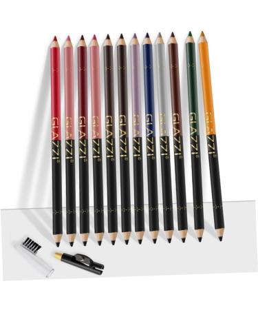 FOMIYES 12pcs Lip Liner Eyeliner Gel Liner Eyeliner Eyebrow Pencil Lip Shaper Makeup Pencil Lip Pencil Matte - Buy Online on GoSupps.com