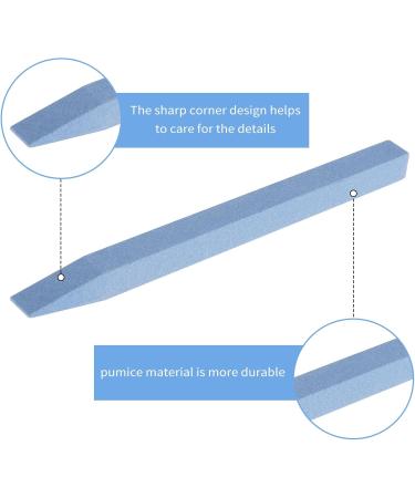 WLLHYF 8 Pieces Pumice Stone Nail File Set | Manicure & Pedicure Tools for Salon & Personal Use | Cuticle Remover & Buffing Accessories - Buy Online on GoSupps.com