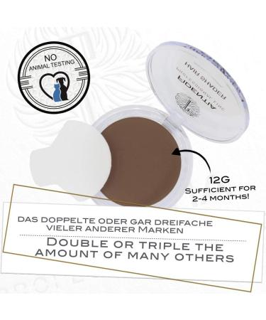 FidiTia Hair Shader 12G - EU Made Hair Concealer Powder for Sealing & Concealing - Light Brown - 1 Pack - Buy Online on GoSupps.com