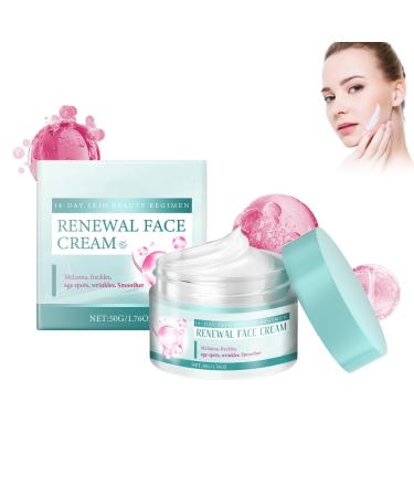 Cr me hydratante pour le visage - 50 g - Cr me de jour anti- ge - Cr me hydratante naturelle pour le visage - R duit les sensations de tension et les rides de s cheresse