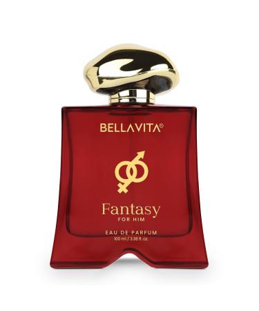 BELLA VITAS Mood Collection Fantasy Eau De Parfum for Him with Apple Cinnamon Musk and Vanilla |Premium Long Lasting Fragrance Perfume for Men 100 ML - Buy Online on GoSupps.com