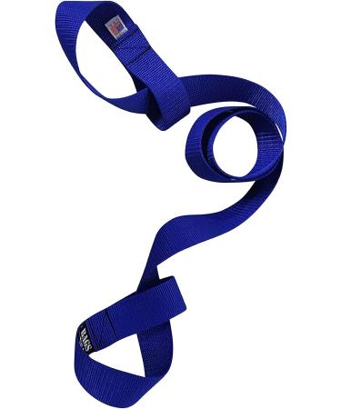 USA-Made Blue Yoga Mat Carrier & Roller Skate Leash | Ski Boots & Snowboard Shoulder Sling - Buy Online on GoSupps.com