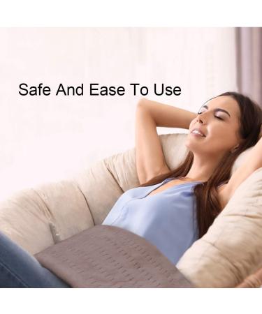 GOQOTOMO-HF-P Fast Heating Pad for Pain Relief - Moist/Dry Heat Therapy for Back/Waist/Abdomen/Shoulder/Neck Cramps - Auto-Off Feature - Buy Online on GoSupps.com
