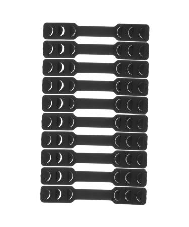 Beaupretty 20 Stk Mask Clip Mask Clip Earring buckle adjustable trailer coupling ear rope buckle makes mask accessories headset facial mask earling