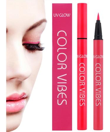 Neon Green Eyeliner - Glow Neon Liquid Eyeliner Waterproof Smudge-Proof Neon Eyeliner for Daily Halloween Parties Masquerade Shakven Orange Powder G - Buy Online on GoSupps.com