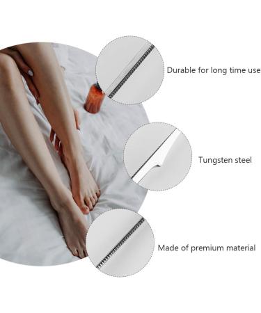 3-in-1 Metal Pedicure Scraper Knife | Tungsten Steel Tool for Heel & Dead Skin Removal | Best Foot Care Solution - Buy Online on GoSupps.com