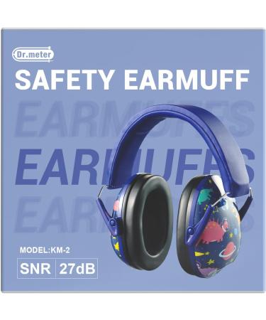 High-Quality Noise Protection Headphones for Kids | Dr. Meter Mini Ear Protection for Sports Events & Everyday Use - Blue - Buy Online on GoSupps.com