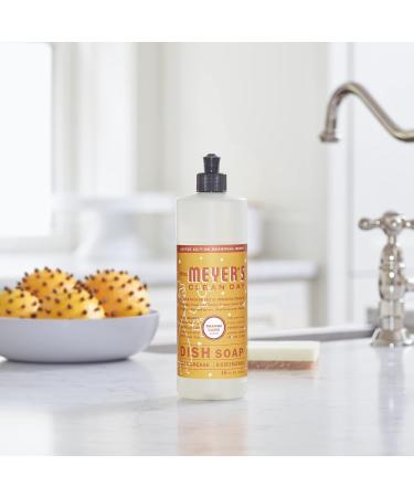 MRS. MEYER'S CLEAN DAY Liquid Dish Soap - Biodegradable Orange Clove Limited Edition 16 oz | Eco-Friendly Dishwashing Solution for International Shipping - Buy Online on GoSupps.com