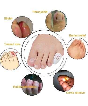 10 Pcs Breathable Gel Toe Protection Pain Relief for Corns Blisters & Ingrown Toenails | Men & Women - Buy Online on GoSupps.com