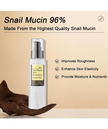 Advanced Snail Mucin 96% Power Repairing Essence | Hydrating Anti-Aging Face Serum for All Skin Types - Buy Online on GoSupps.com