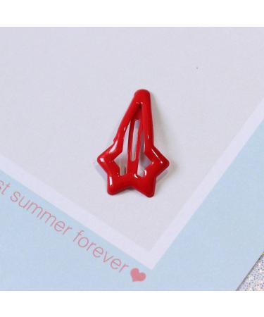 Daycount 10pcs Colorful Stars Duckbill Hair Clips for Ladies, Teens, Girls - Hair Salon Hairpins (Random Color) - Buy Online on GoSupps.com