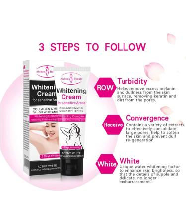 Whitening Cream Body Cream Neck Sensitive Areas Elbows Thighs Knees Body Underarms Whitening Cream - Buy Online on GoSupps.com