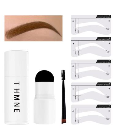 Eyebrow Stamp Stencil Kit Brow Stamp And Shaping Kit Waterproof Eyebrow Stamp With 20 Reusable Eyebrow Stencils (BLOND)