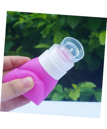 FRCOLOR Travel Shampoo Containers Silicone pot jars Shampoo Tubes container empty silicone containers Sample Jars containers cosmetic jars Disposable wash bottle travel - Buy Online on GoSupps.com