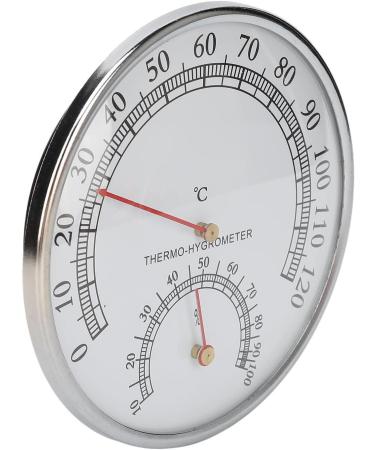 2-in-1 Thermo Hygrometer - High Accuracy Sauna Thermometer & Hygrometer 0 120 C Mechanical with Clear Scale | Worldwide Shipping - Buy Online on GoSupps.com