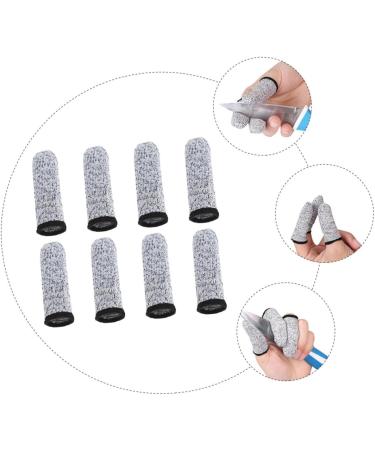 Buy NOLITOY Cut Resistant Gloves - 4 Pairs Fiber Finger Sleeves for Wood Carving & Safety Protection - Breathable Covers for Crafts & Work - Buy Online on GoSupps.com