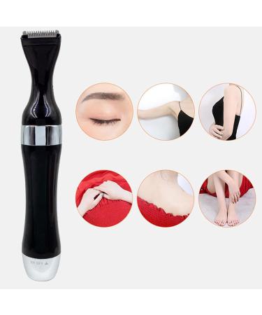 Eyebrow Trimmer Electric Eyebrow Trimmer Painless Battery Powered Eyebrow Trimmer Portable Multifunctional Eyebrow Shaver with Detachable Washable Head for Women Men Boys Girls - Buy Online on GoSupps.com