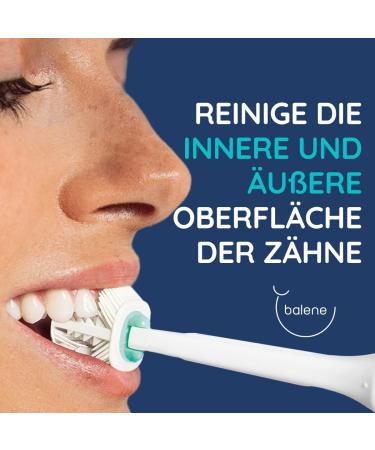 Buy Balene Double-Sided Electric Toothbrush | Duotech Sound Technology & Antibacterial Filaments | Medium-Hard Brush Head in Blue - International Shipping Available - Buy Online on GoSupps.com