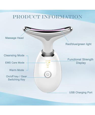 RD Beauty Neck & Face Wrinkle Removal Tool - Double Chin Reduction Massager (Black) - Buy Online on GoSupps.com