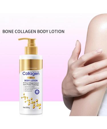 Collagen Body Lotion Collagen Cream Firming Cream Face Lotion & Body Milk Moisturizing Body Cream Anti-Aging Collagen Facial Lotion (1) - Buy Online on GoSupps.com