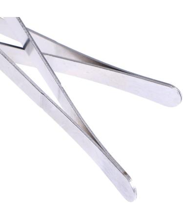 Stainless Steel Tweezer Professional Straight Pointed Tweezer for Medical Dressings Gardening and Manual Work (8"/12") 2 8"+12" - Buy Online on GoSupps.com