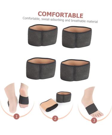 Buy Hemoton 8 Pairs Ankle Brace | Support Sleeve & Wraps for Men & Women - Copper Fiber Stabilizer & Arch Support - Buy Online on GoSupps.com