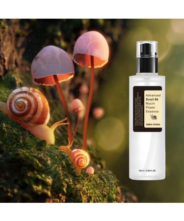 Snail Mucin 96% Power Repairing Essence - Hydrating Serum for Dull Skin & Fine Lines | 100ml Korean Skincare - Buy Online on GoSupps.com