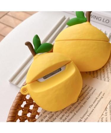 UKCOCO 1Pc Lemon Headphone Case Silicone Earbud Case Earphone case Skin Earphone case Protector Leather Protector Silicone Wireless Earphone Cover Pro2 Plastic case Printing Silica Gel Yellow 8x7.5x4cm - Buy Online on GoSupps.com