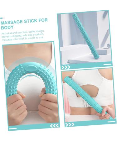 Frcolor Muscle Roll Massage Tool - Body & Arm Roller Stick for Deep Tissue Relief | TPE Texture Massage Roller - Buy Online on GoSupps.com