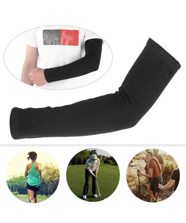Elbow Brace - Soft Nylon Washable Sleeve for Pain Relief | Ideal for Hiking Running & Cycling - Unisex - Buy Online on GoSupps.com
