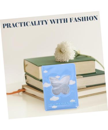 PRETYZOOM Mini Picture Album Keychain Photo Album Leather Scrapbook Wedding Picture Album Business Cards Holder Books Lovers Clip 11X8cm As Shown 4 - Buy Online on GoSupps.com