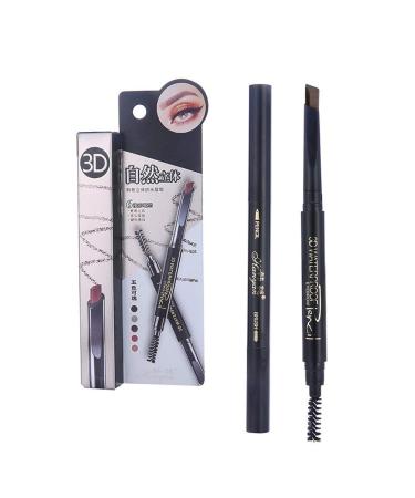Clest F&H Auto Rotating Eyebrow Pencil Easy to Color Eyebrow Pencil, Light Coffee & Long Lasting