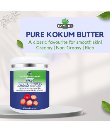 Beurre de coco - Qualit cosm tique - Beurre dur v g tal pour baumes barres cr mes et formulations de soins de la peau DIY - Stable non gras sans additifs - 500 g - Buy Online on GoSupps.com