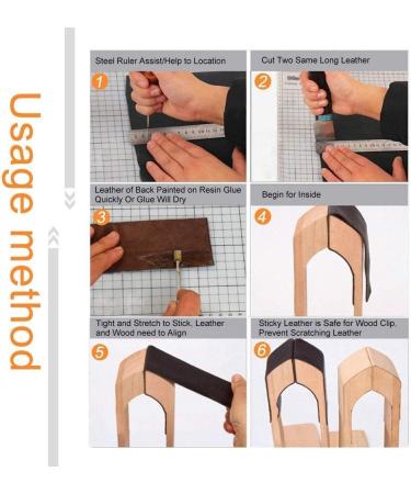 Leather Pony Clamp for Leathercraft Sewing DIY - Wood Hand Stitching & Lacing Tool - Buy Online on GoSupps.com