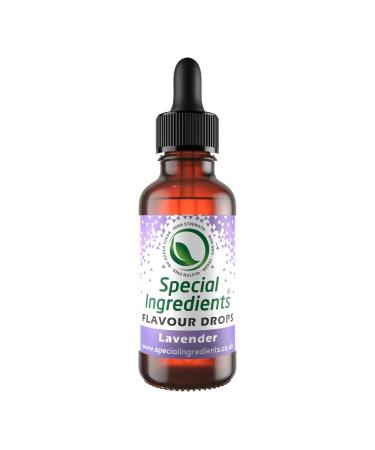Lavender Flavour Drop 500ml Highly Concentrated Versatile Food Flavouring - Vegan Non GMO Gluten Free Lavender 500ml