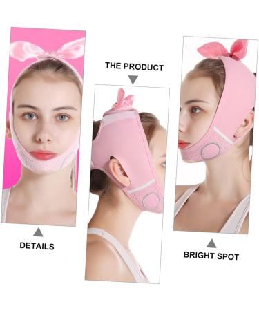 Angoily 1pc Thin - Lift Strap Lift Belt Chin Strap V Cute Belt Skin Lifting Strap -lifting Artifact Body Gems Chest Lifting Belt Pink Neoprene Plus Nylon Mesh - Buy Online on GoSupps.com