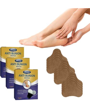 Maxlaser 15 pieces of Strongjoints Anti-Ballenzeh-Patch Bale toe pillow pads relieve painful bales hallux valgus and overlapping toes in a natural way