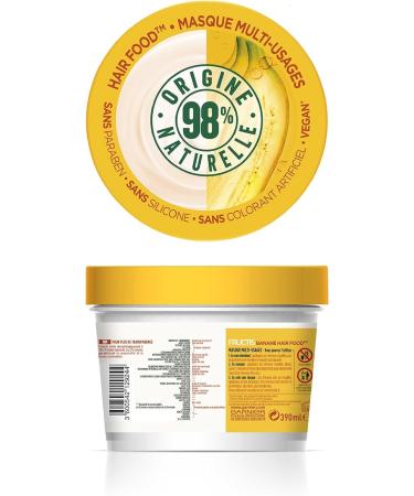  Garnier Garnier Hair Food Garnier Fructis Multi-Use Banana Nourishing Mask for Very Dry Hair - 390 ml - Buy Online on GoSupps.com